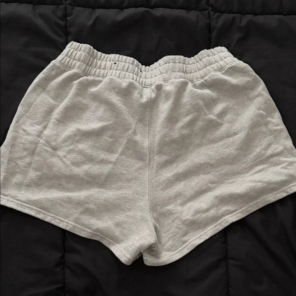 Hollister Light Gray Athletic Lounge Shorts - Picture 2 of 3